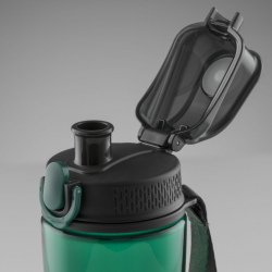 Gertuvė COLORISSIMO TRITAN, plastikinė 550ml, turkio sp.