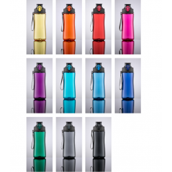 Gertuvė COLORISSIMO TRITAN, plastikinė 550ml, turkio sp.