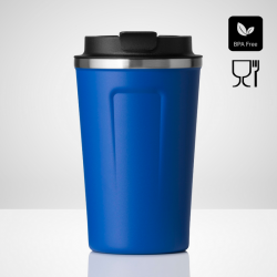 Thermal mug NORDIC 350ml, blue color