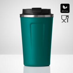 Thermal mug NORDIC, 350ml, green color