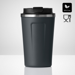 Thermal mug NORDIC, 350ml, gray color