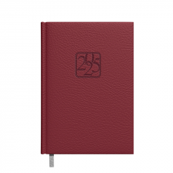 Notebook calendar JUNIOR 2023, 120x155mm, bordeaux