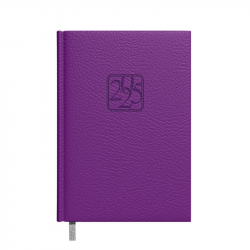 Notebook calendar JUNIOR 2023,120x155mm, lilac