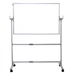 Mobile magnetic board with wheels STANDART 180x120 cm