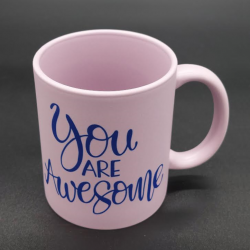 Mug CANDY, 300 ml, purple, sublimation