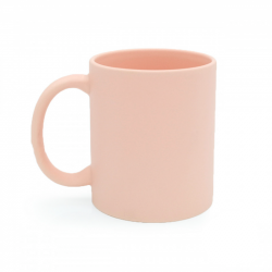 Mug CANDY, 330ml, pink color, sublimation