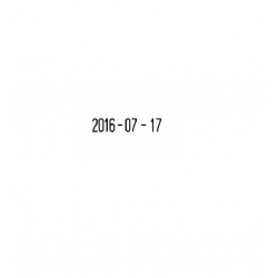 Date stamp with the text TRODAT T4850