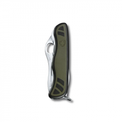 Multifunctional knife VICTORINOX SOLDIER'S KNIFE 08, green color