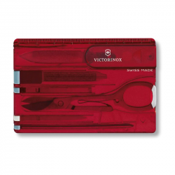 Įrankių kortelė SWISS CARD VICTORINOX, raudonos sp.