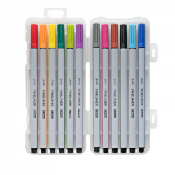 Pen set FOROFIS FINELINERS 0.4mm, 12 colors