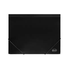Folder with elastic A4, 30 mm, FOROFIS, black color