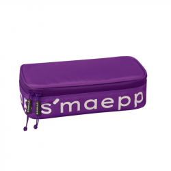 Pencil case SOFT XL BRUNNEN, violet color