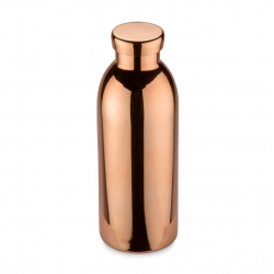 Metal thermal water bottle NEL, 500 ml, rose gold color