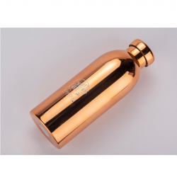 Metal thermal water bottle NEL, 500 ml, rose gold color