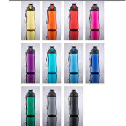 Gertuvė COLORISSIMO TRITAN, plastikinė 550ml, raudonos sp.