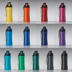 Gertuvė COLORISSIMO PRIMO, metalinė 550ml, t. mėlynos sp.