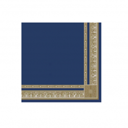 Paper table napkins 20 pcs DAISY 33x33 cm blue