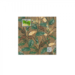 Paper table napkins 20 pcs. DAISY 33x33 cm, leaves