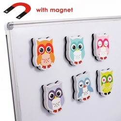 Magnetic whiteboard eraser OWL