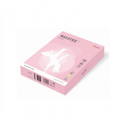 Colored paper MAESTRO Color A4 160 g. 250 sheets, light pink