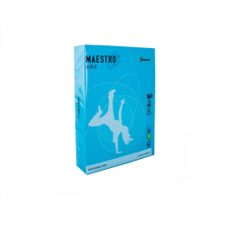 Colored paper MAESTRO Color A4 160 g. 250 sheets, dark blue