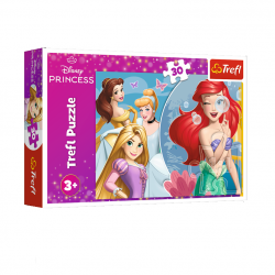 Jigsaw puzzle TREFL Princesses, 30 pieces