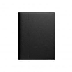 Business diary - calendar KANCLERIS SPIREX DAY 2026, 155x200mm, black color