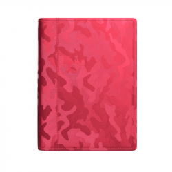 Work planner - calendar SPIREX DAY METALLIC 2025, red color