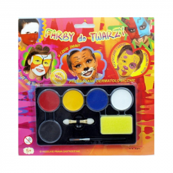 Face paints palette ALIGA with 6 colors