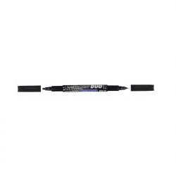 Dual-ended marker 0.4–2.5mm GRANIT M830 black, pack of 20