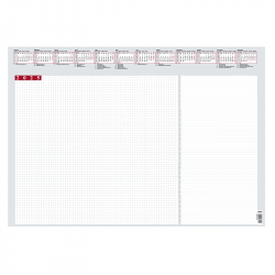 Desk pad calendar 2023