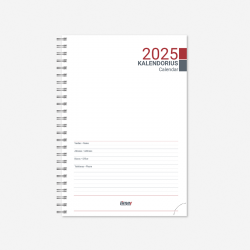 Notebook calendar insert SPIREX WEEK 2023, A5