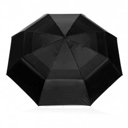 Umbrella SWISS PEAK TORNADO 27, black