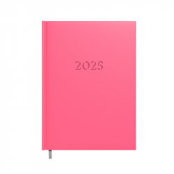 Notebook calendar 2023, A5, coral