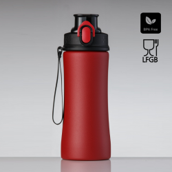 Gertuvė COLORISSIMO PRIMO, metalinė 550ml, raudonos sp.