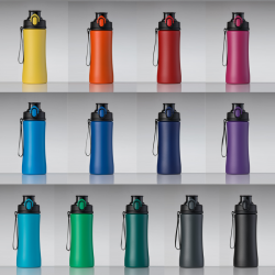 Gertuvė COLORISSIMO PRIMO, metalinė 550ml, raudonos sp.