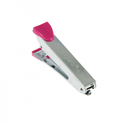 Stapler KANGARO No. 10 up to 20 sheets, pink color