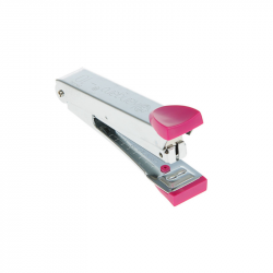 Stapler KANGARO No. 10 up to 20 sheets, pink color