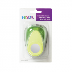 Decorative punch round 33mm HEYDA