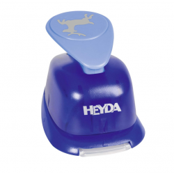Decorative hole punch Deer 25mm, HEYDA