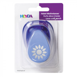 Decorative hole punch Sunflower 25mm, HEYDA