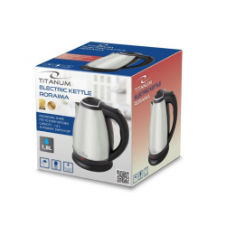 Electric kettle TITANUM RORAIMA 1.8l, stainless steel body