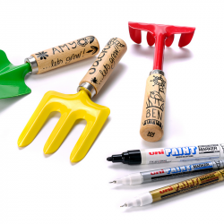 Marker oil PX-203 silver