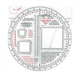 Military protractor RM Military Protractor Round