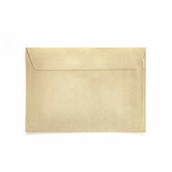Envelope PEARL C5 gold (Pearl gold), 10 pcs