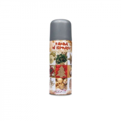 Spray paint ALIGA 250 ml, silver color