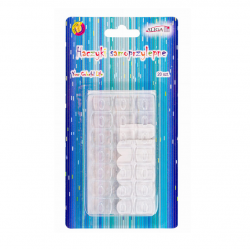 Transparent hooks ALINA PH-2846, 20 pcs