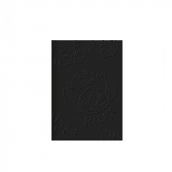 Notebook STITCH B6, 80 sheets, squared, black