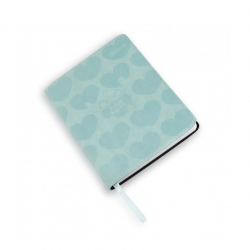 Notebook STITCH B6, 80 sheets, squared, light blue