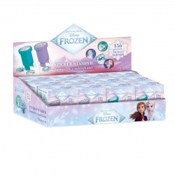 Sticker set with stamp FROZEN, 156 pcs.